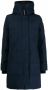 Canada Goose Navy Blue Shelburne Parka met Tricot Voering Blauw Dames - Thumbnail 1
