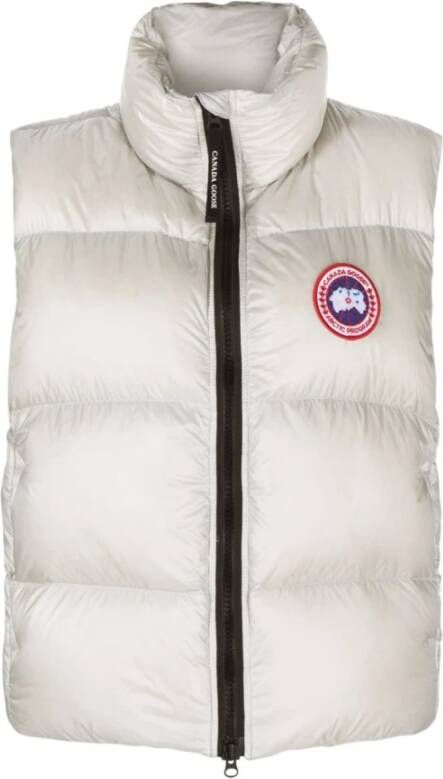 Canada Goose Witte Cypress Puffer Vest White Dames