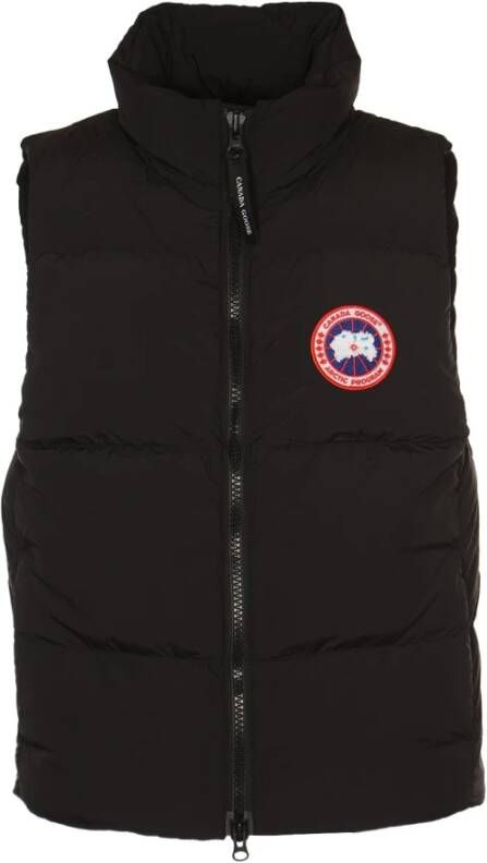 Canada Goose Zwarte jassen met gewatteerd gilet Zwart Heren