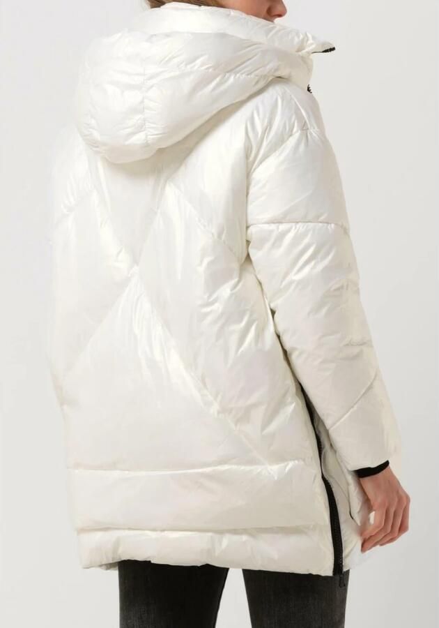 Canadian Classics Gewatteerde Jas Eugenie Mid Parelmoer White Dames - Foto 2