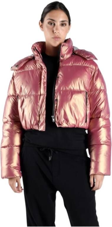 Canadian Classics Down Jackets Roze Dames