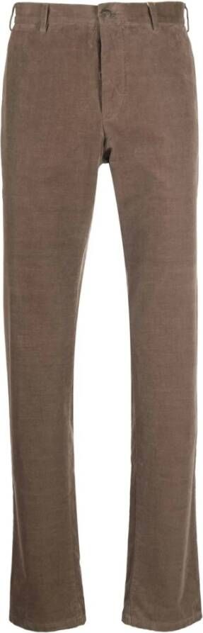 Canali Chino -broek Bruin Heren