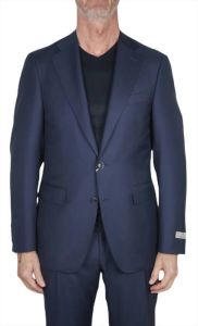 Canali Formal Blazers Blauw Heren