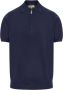 Canali Polo Shirts Blauw Heren - Thumbnail 1