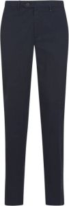 Canali Suit Trousers Blauw Heren