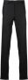 Canali Super 120's Wollen Broek Drop 6 Grijs Heren - Thumbnail 1