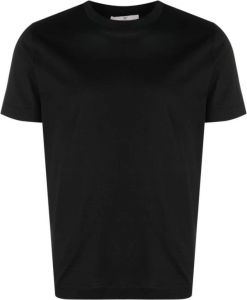Canali T-Shirts Zwart Heren
