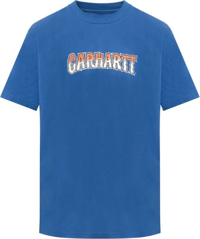 Carhartt WIP Bedrukt T-shirt Blauw Heren