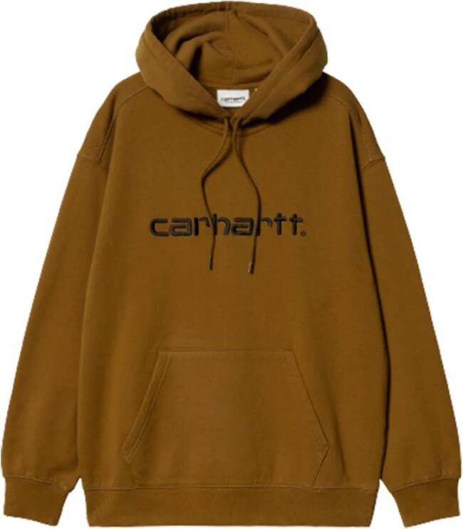 Carhartt WIP Bruine hoodie voor dames Bruin Dames