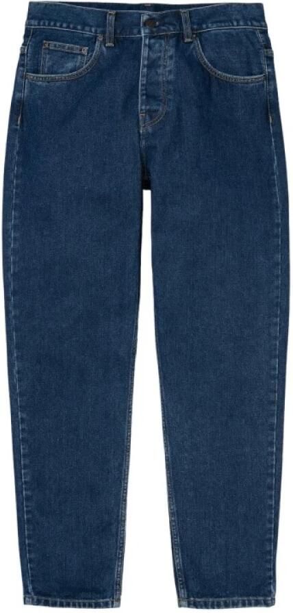Carhartt Work In Progress Loose fit jeans met labelpatch model 'NEWEL' - Foto 6