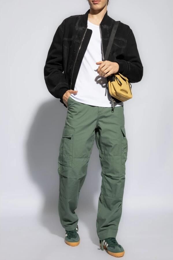 Carhartt Work In Progress Regular fit cargobroek met riemlussen - Foto 2