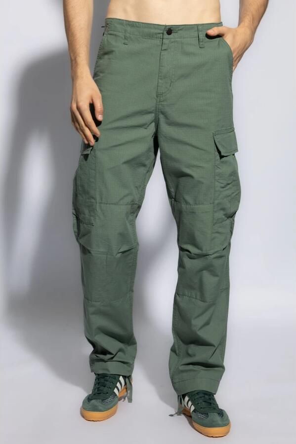 Carhartt Work In Progress Regular fit cargobroek met riemlussen - Foto 3