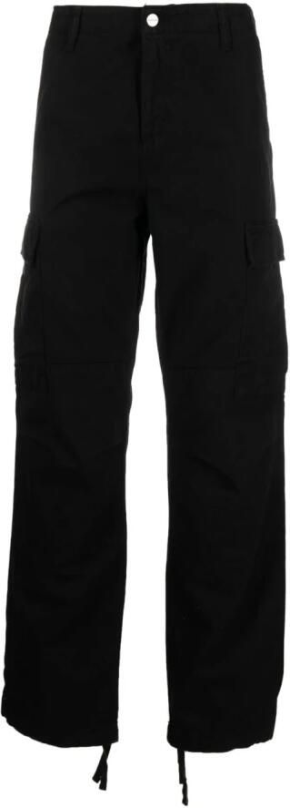 Carhartt WIP Cargo Broek Zwart Ripstop Katoen Ruime Pasvorm Black Heren - Foto 12