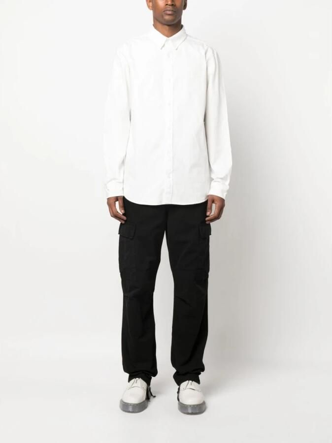 Carhartt WIP Cargo Broek Zwart Ripstop Katoen Ruime Pasvorm Black Heren - Foto 2