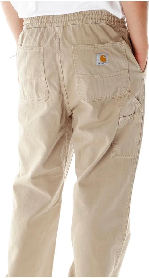 Carhartt Work In Progress Regular fit broek met steekzakken opzij model 'FLINT'
