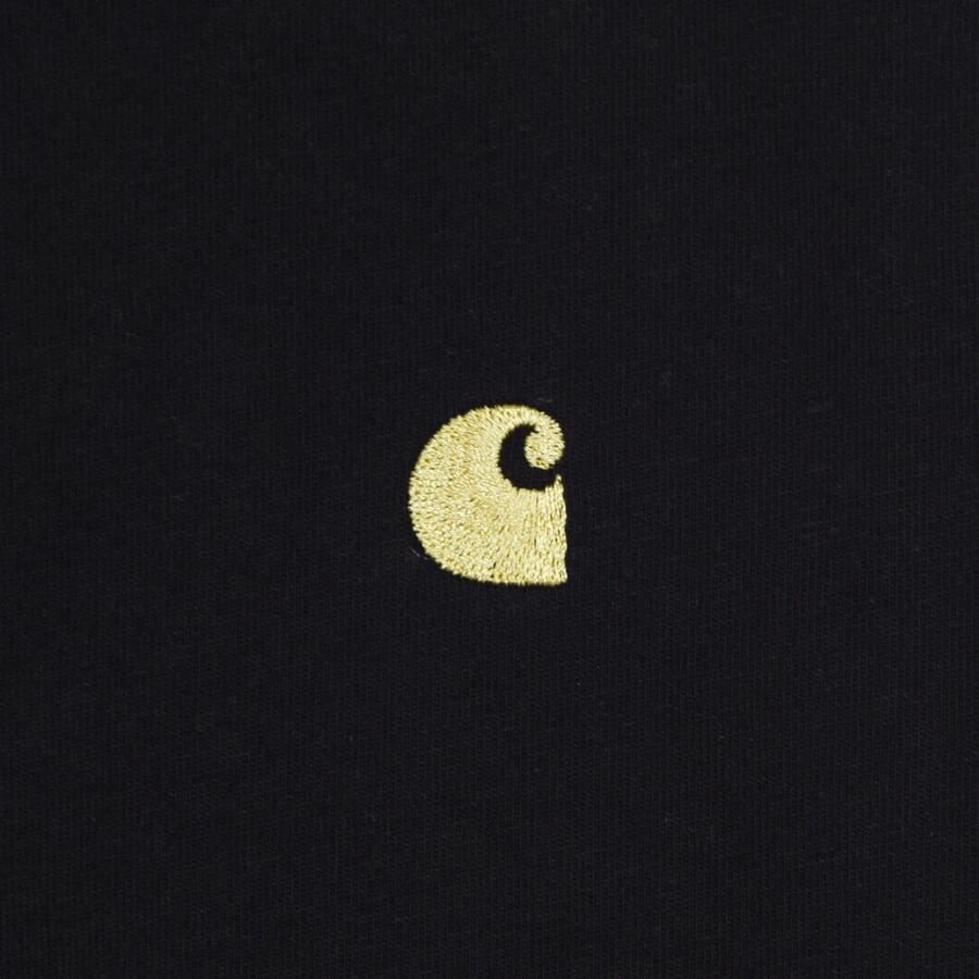 Carhartt Work In Progress Shirt met lange mouwen en labelstitching