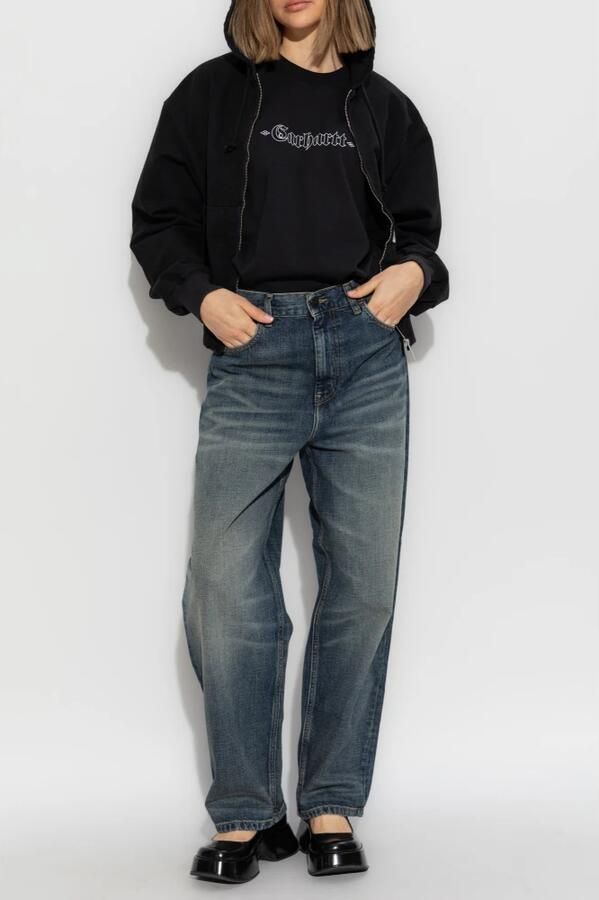 Carhartt Work In Progress Loose fit jeans in 5-pocketmodel model 'Brandon' - Foto 2