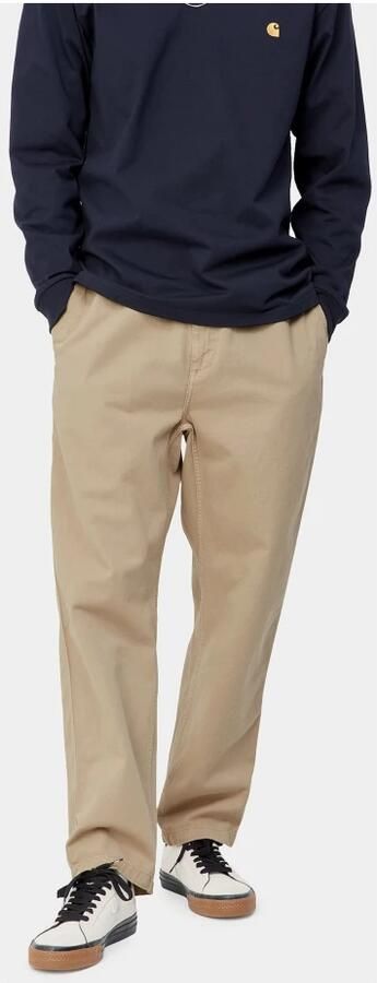 Carhartt Work In Progress Regular fit broek met steekzakken opzij model 'FLINT' - Foto 4