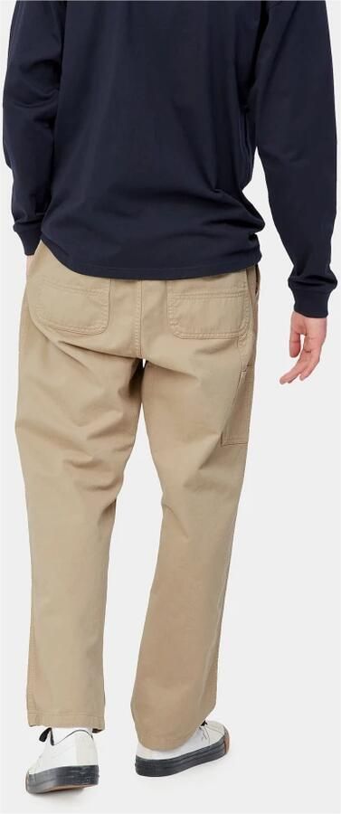 Carhartt Work In Progress Regular fit broek met steekzakken opzij model 'FLINT' - Foto 3