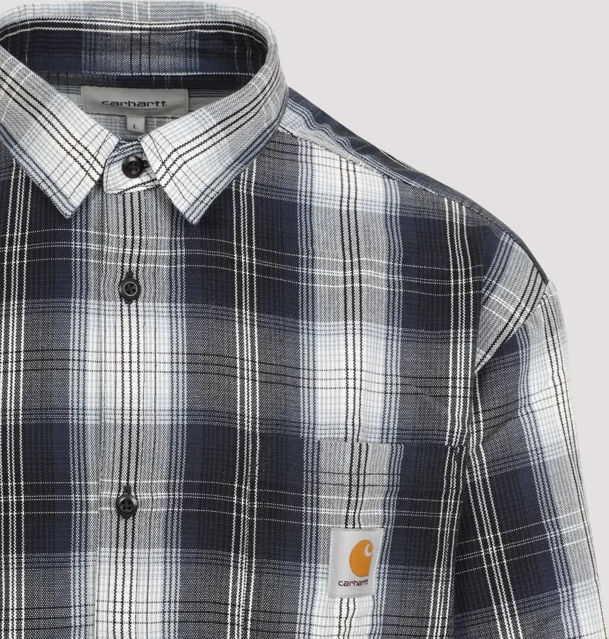 Carhartt Work In Progress Regular fit vrijetijdsoverhemd met knoopsluiting model 'BLANTON' - Foto 2