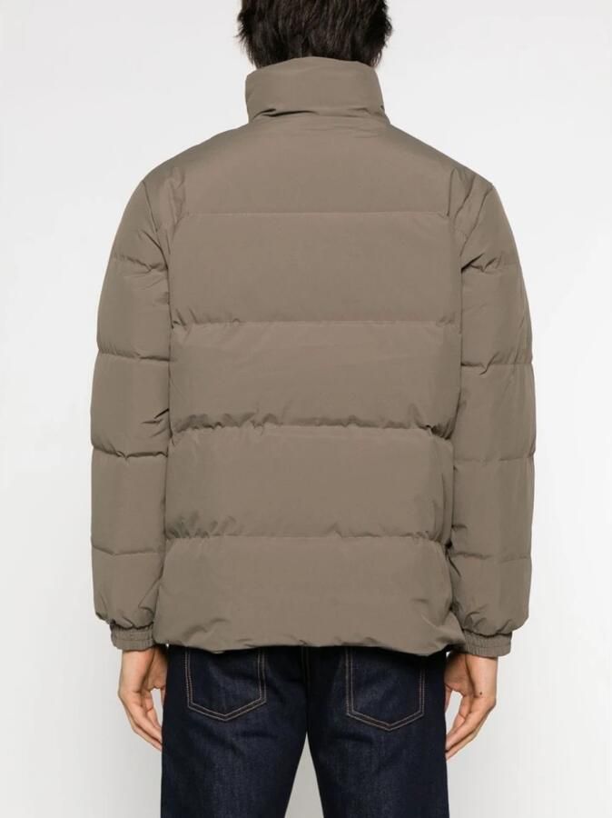 Carhartt WIP Gewatteerde jassen met logo print Green Heren - Foto 5