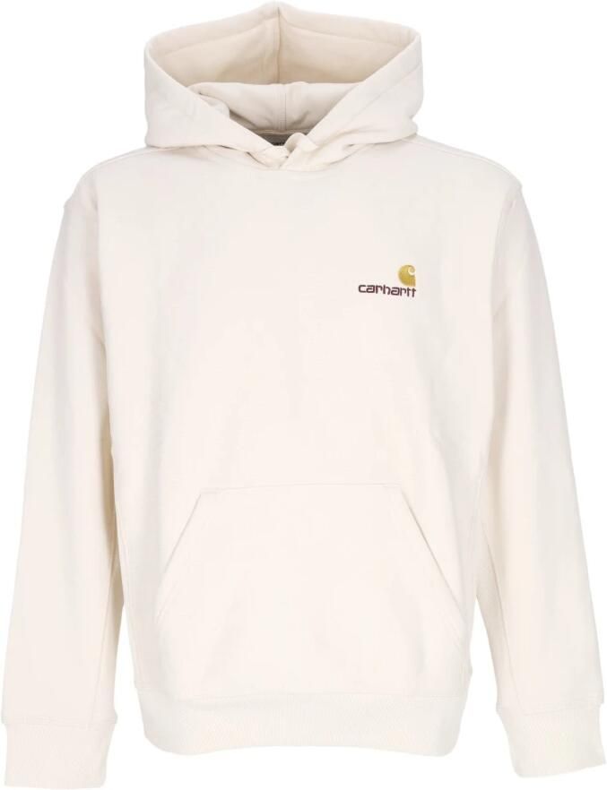 Carhartt WIP Hooded American Script Sweatshirt vesten Kleding natural maat: XXL beschikbare maaten:XL XXL