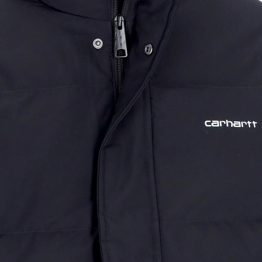 Carhartt WIP Danville Jacket Pufferjassen Kleding black white maat: L beschikbare maaten:M L XL XXL