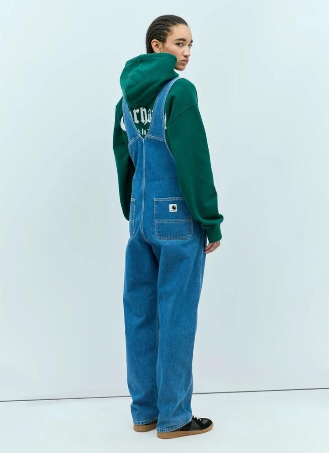 Carhartt Work In Progress Straight leg tuinbroek met labelpatch - Foto 3