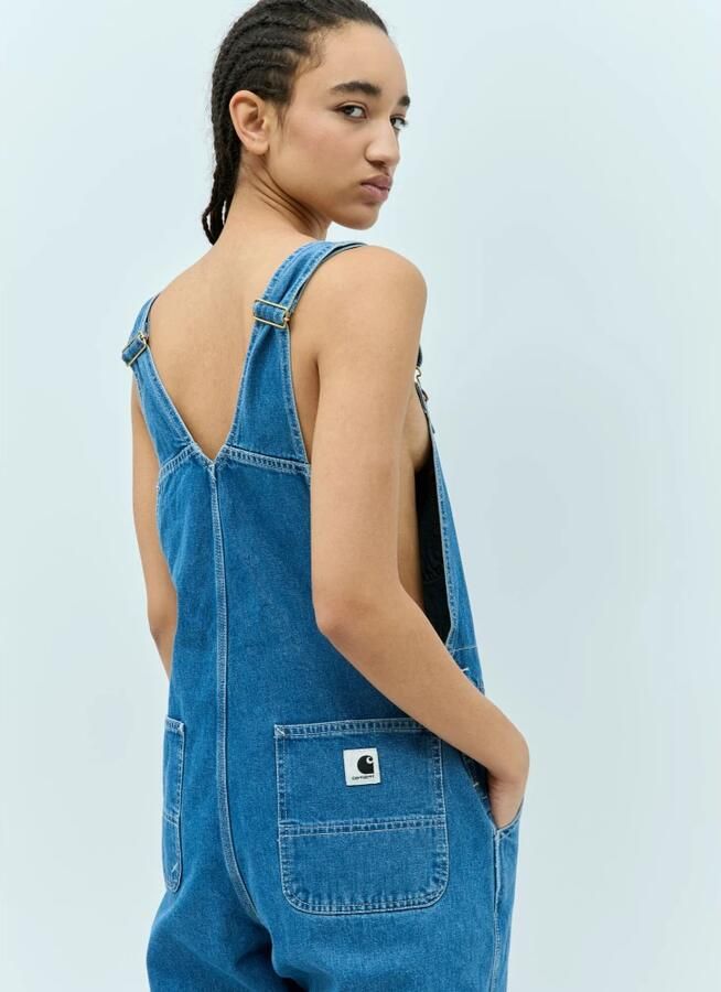 Carhartt Work In Progress Straight leg tuinbroek met labelpatch - Foto 4