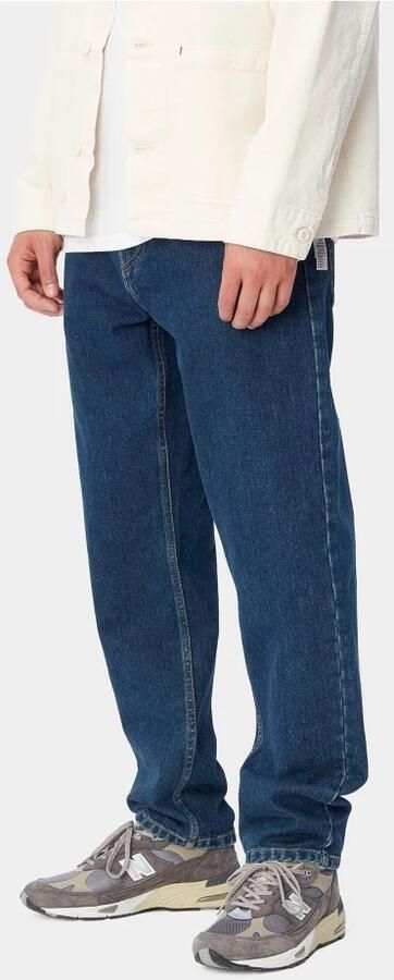 Carhartt Work In Progress Loose fit jeans met labelpatch model 'NEWEL' - Foto 7