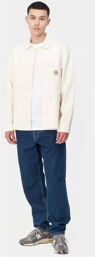 Carhartt Work In Progress Loose fit jeans met labelpatch model 'NEWEL' - Foto 8