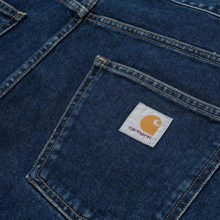 Carhartt Work In Progress Loose fit jeans met labelpatch model 'NEWEL'