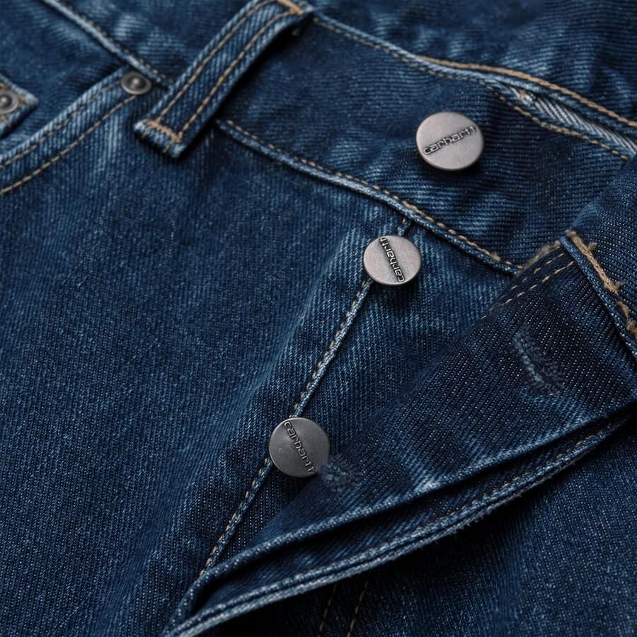 Carhartt Work In Progress Loose fit jeans met labelpatch model 'NEWEL' - Foto 2