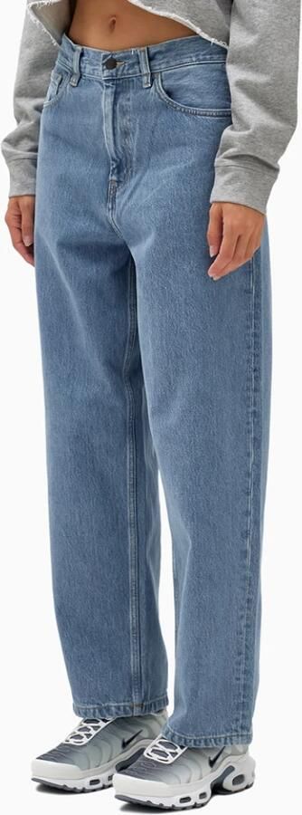 Carhartt WIP W' Brandon Pant Spijkerbroeken Kleding heavy stone wash blue maat: S beschikbare maaten:S - Foto 8