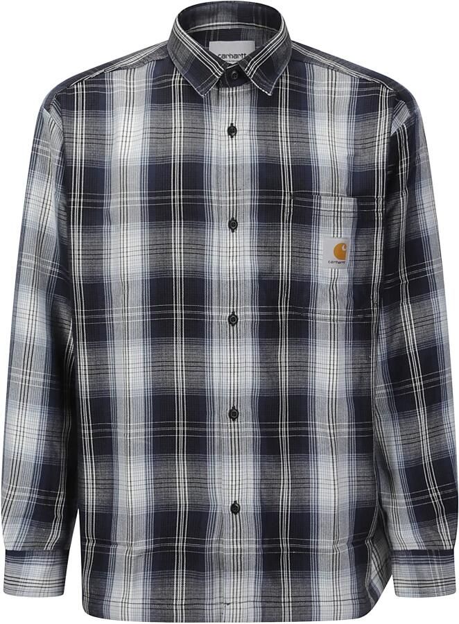 Carhartt Work In Progress Regular fit vrijetijdsoverhemd met knoopsluiting model 'BLANTON' - Foto 6