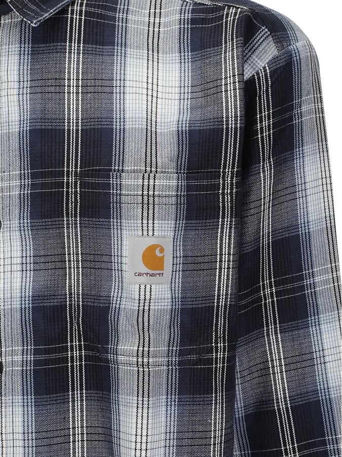 Carhartt Work In Progress Regular fit vrijetijdsoverhemd met knoopsluiting model 'BLANTON' - Foto 5