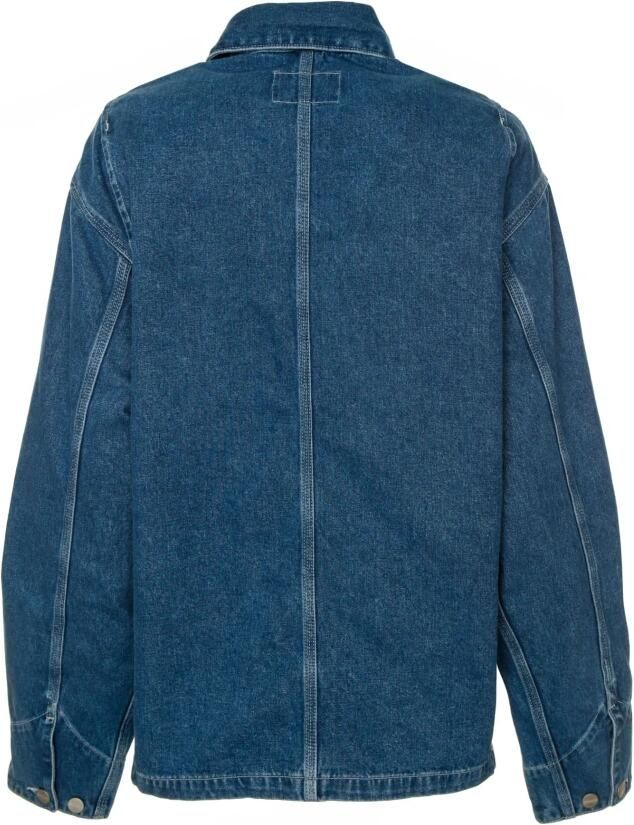 Carhartt WIP W' Og Michigan Coat Bomberjacks Kleding stone washed blue maat: L beschikbare maaten:L - Foto 3