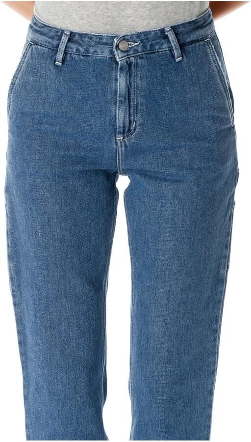 Carhartt WIP Werkbroek-geïnspireerde jeans met gereedschapszakken Blue Dames - Foto 3