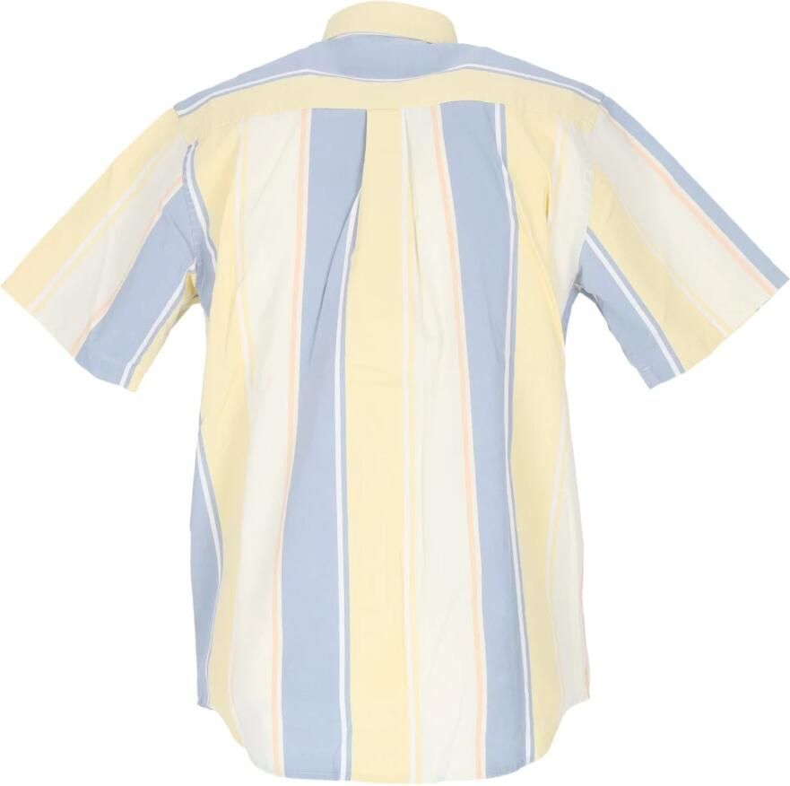 Carhartt WIP Pale Spearmint Moon Korte Mouw Overhemd Multicolor Heren - Foto 2