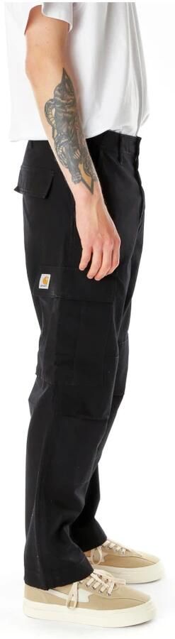 Carhartt WIP Cargo Broek Zwart Ripstop Katoen Ruime Pasvorm Black Heren - Foto 16