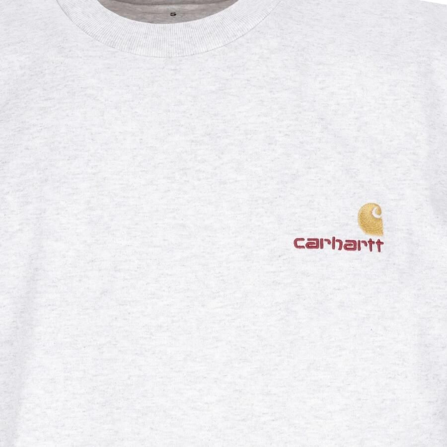 Carhartt Work In Progress Regular fit T-shirt van puur katoen model 'American'