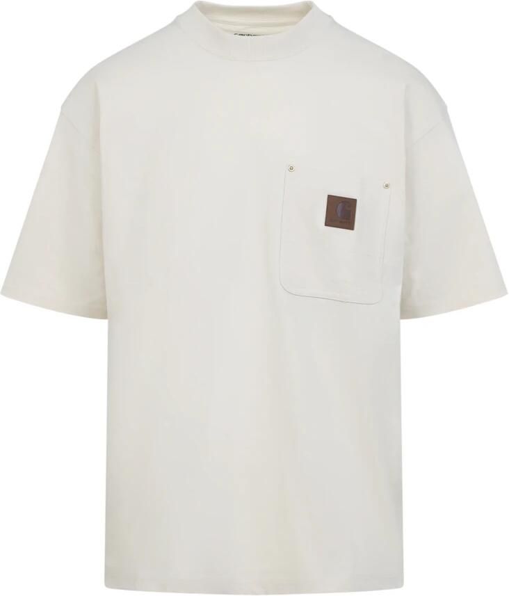 Carhartt WIP Casual Katoenen T-shirt in Diverse Kleuren Beige Heren - Foto 3