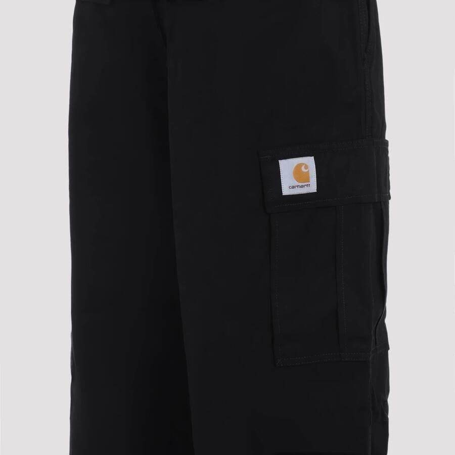 Carhartt WIP Zwarte Broek Comfortabele Stijl Black Heren - Foto 2