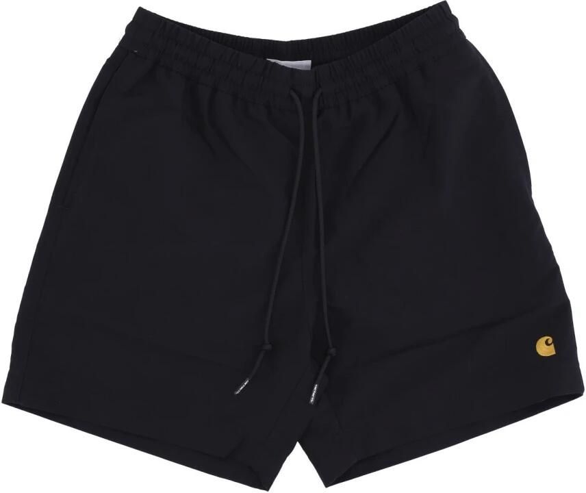 Carhartt WIP Chase Swim Trunk Zwembroeken Kleding black gold maat: S beschikbare maaten:S