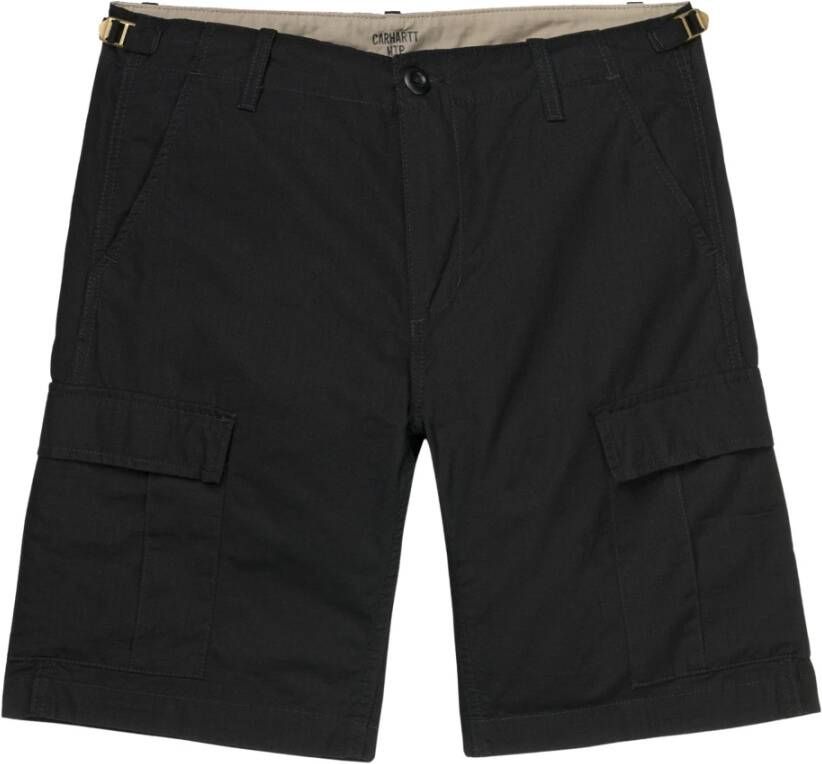 Carhartt WIP Casual korte broek Zwart Heren