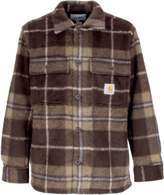 Carhartt WIP Casual overhemd Bruin Heren