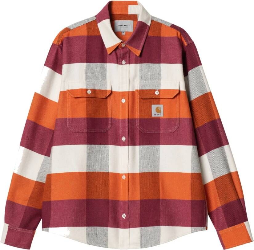 Carhartt WIP Casual overhemd Oranje Heren