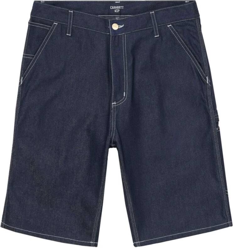 Carhartt WIP Casual Shorts Blauw Heren