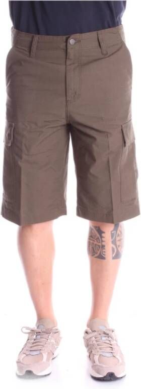 Carhartt WIP Cargo Shorts Cypress Rinsed Green Heren - Foto 3
