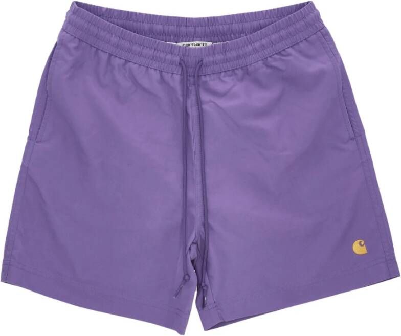 Carhartt WIP Casual Shorts Purple Heren